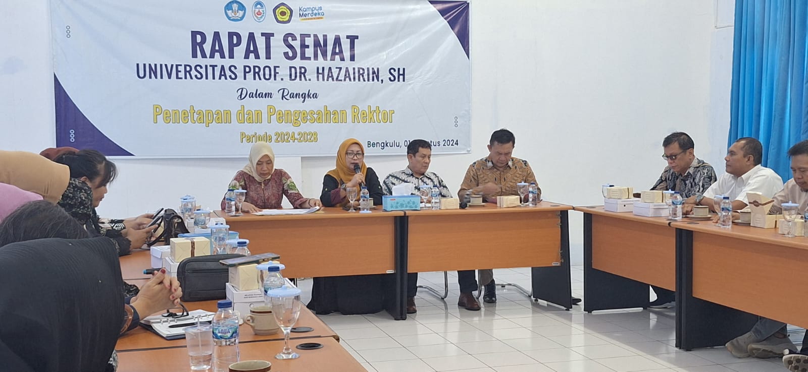 Unihaz Tetapkan Dr. Arifah Hidayati, SE.,MM Sebagai Rektor Unihaz Periode 2024-2028