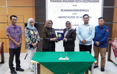Universitas Prof. Dr. Hazairin, SH Jalin Kerja Sama Dengan Kejaksaan Negeri Bengkulu: Wujud Sinergi Tri Dharma Dan Penguatan Integritas Bangsa